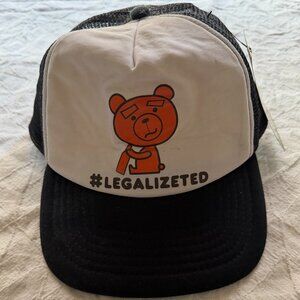 Ted 2 Movie Promo Hat - #LegalizeTed Orange Bear Trucker Cap